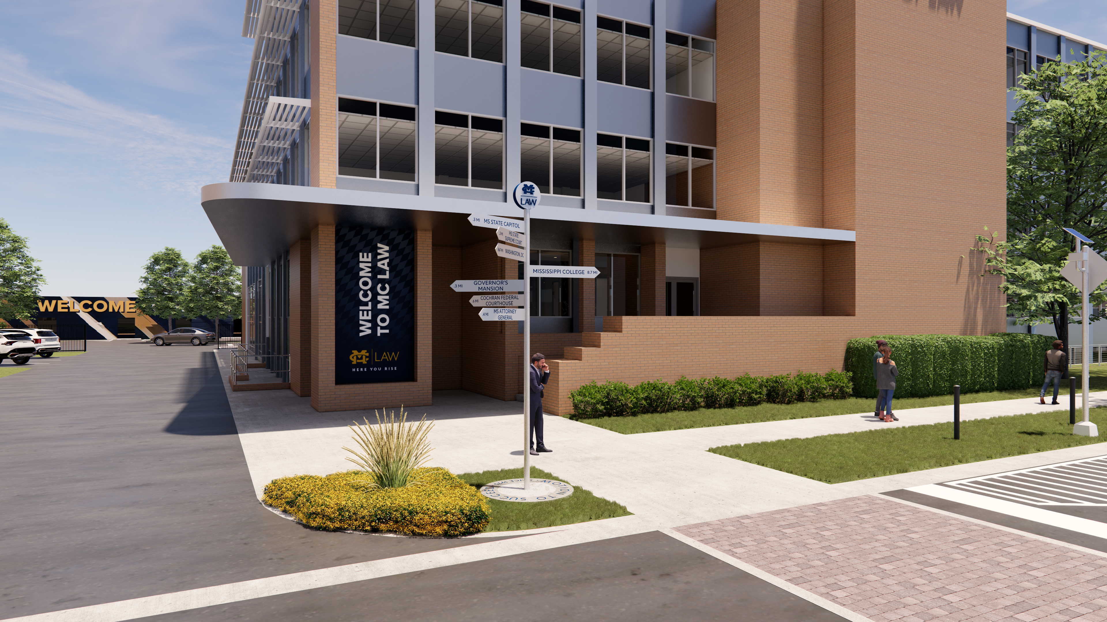 Rendering of Mississippi College School of Law