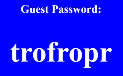 Guest Password sochoswa 