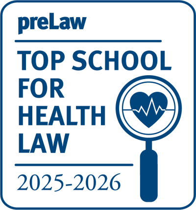MC Law Top School for Health Law Logo 