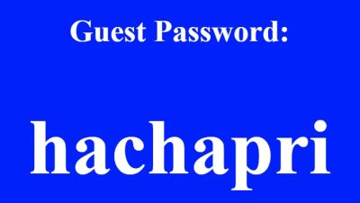 Guest Password sochoswa 