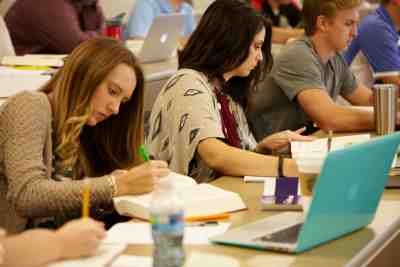 Students in class 