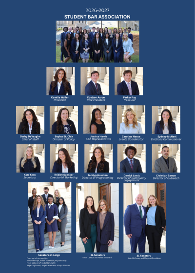 Student Bar Association Executive Board 