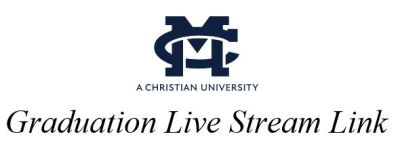 Graduation Live Stream Link 